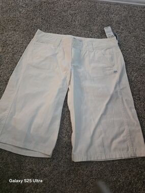 Lost Women's White Bermuda Shorts